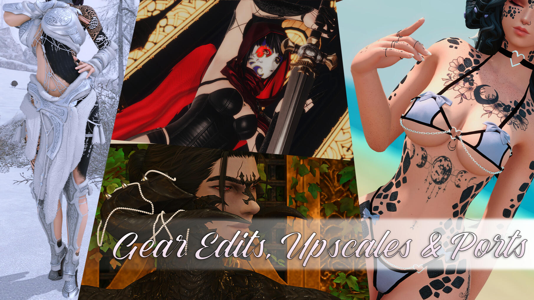 Gear Edits, Upscales & Ports